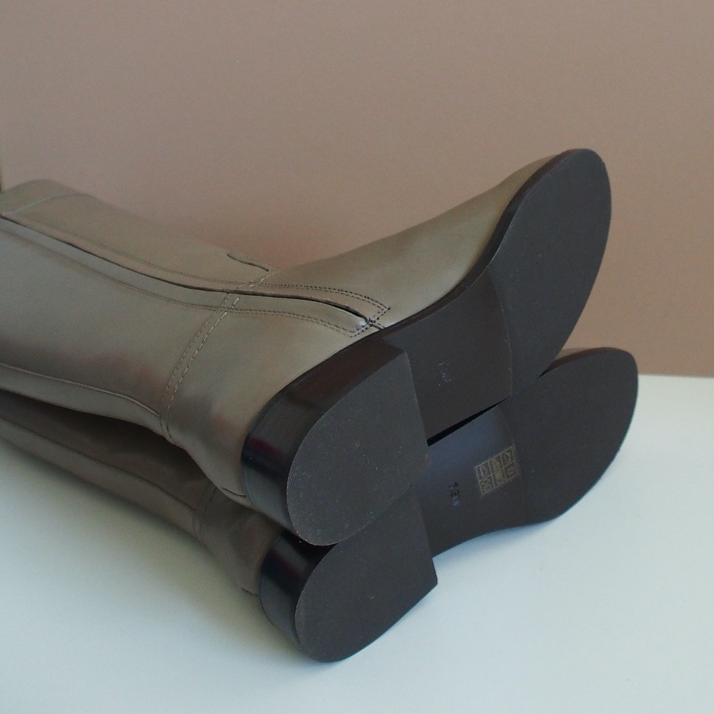 Tory Burch Ashlynn Boots Porcini Grey S 7.5 - Picture 9 of 11